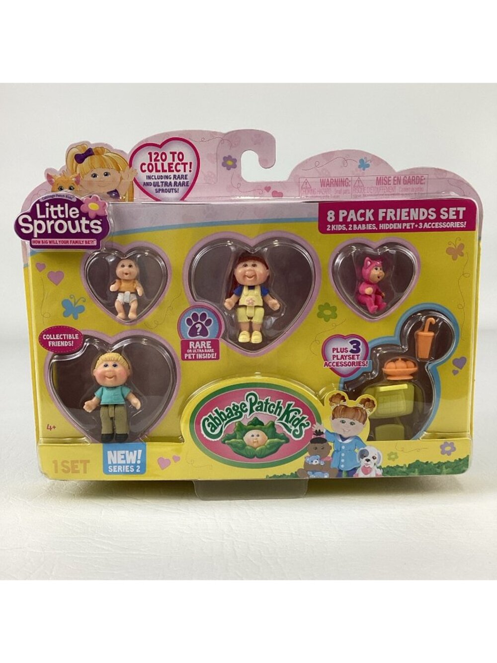 Cabbage Patch Kids Little Sprouts 8 Pk Friends Set Series 2 New Wicked Cool Toys